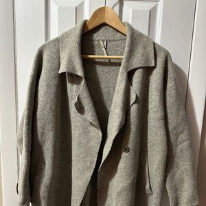 Free People Sweater Jacket